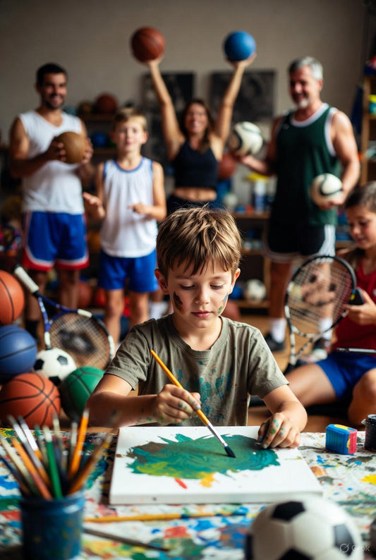 Supporting Non-Athletic Kids in a Sports Family