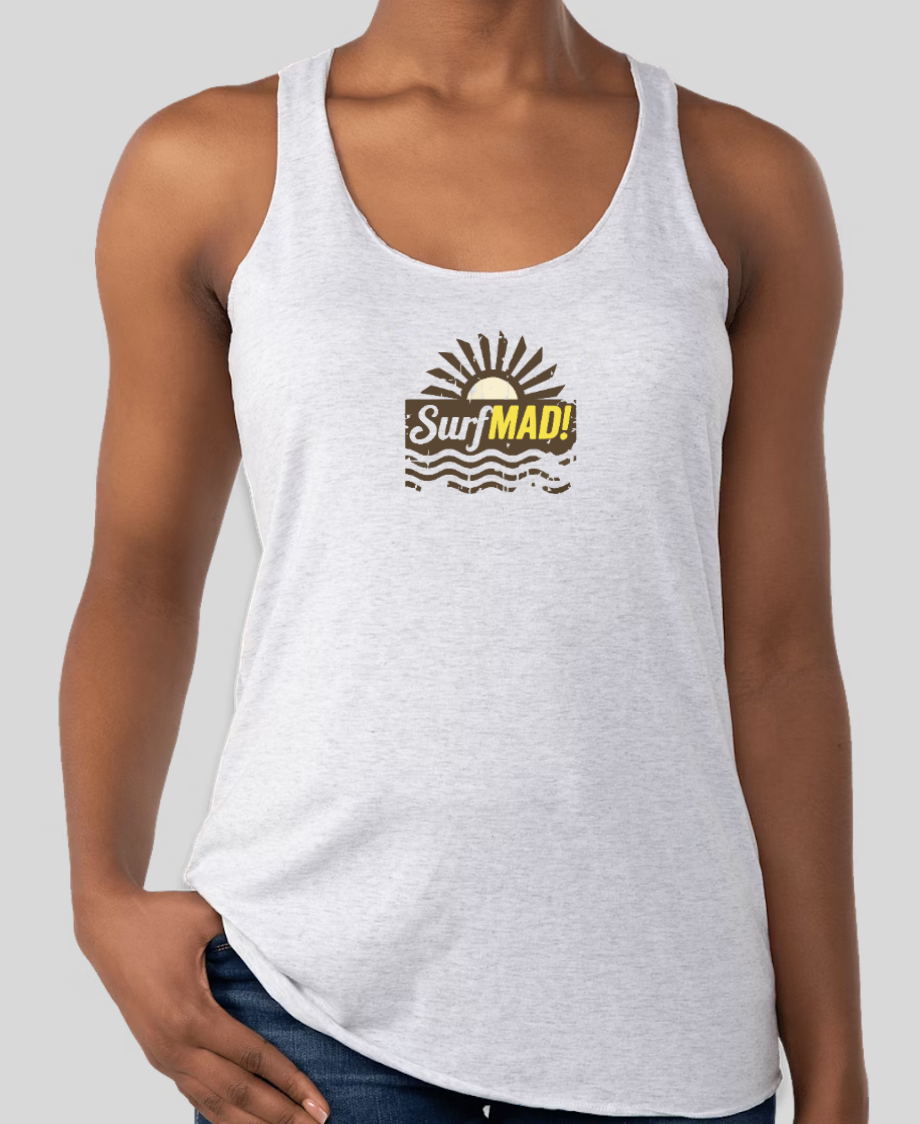 SurfMAD! Sun Racerback Tank - Women's (BeUNSTOPPABLE)