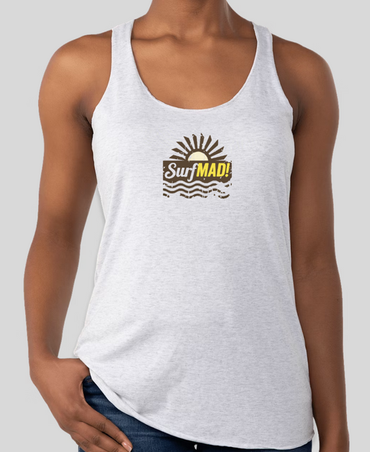 SurfMAD! Sun Racerback Tank - Women's (BeUNSTOPPABLE)