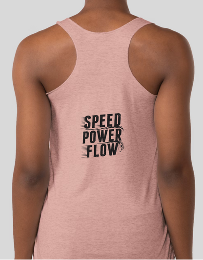 SurfMAD! Sun Racerback Tank - Women's (Speed Power Flow)