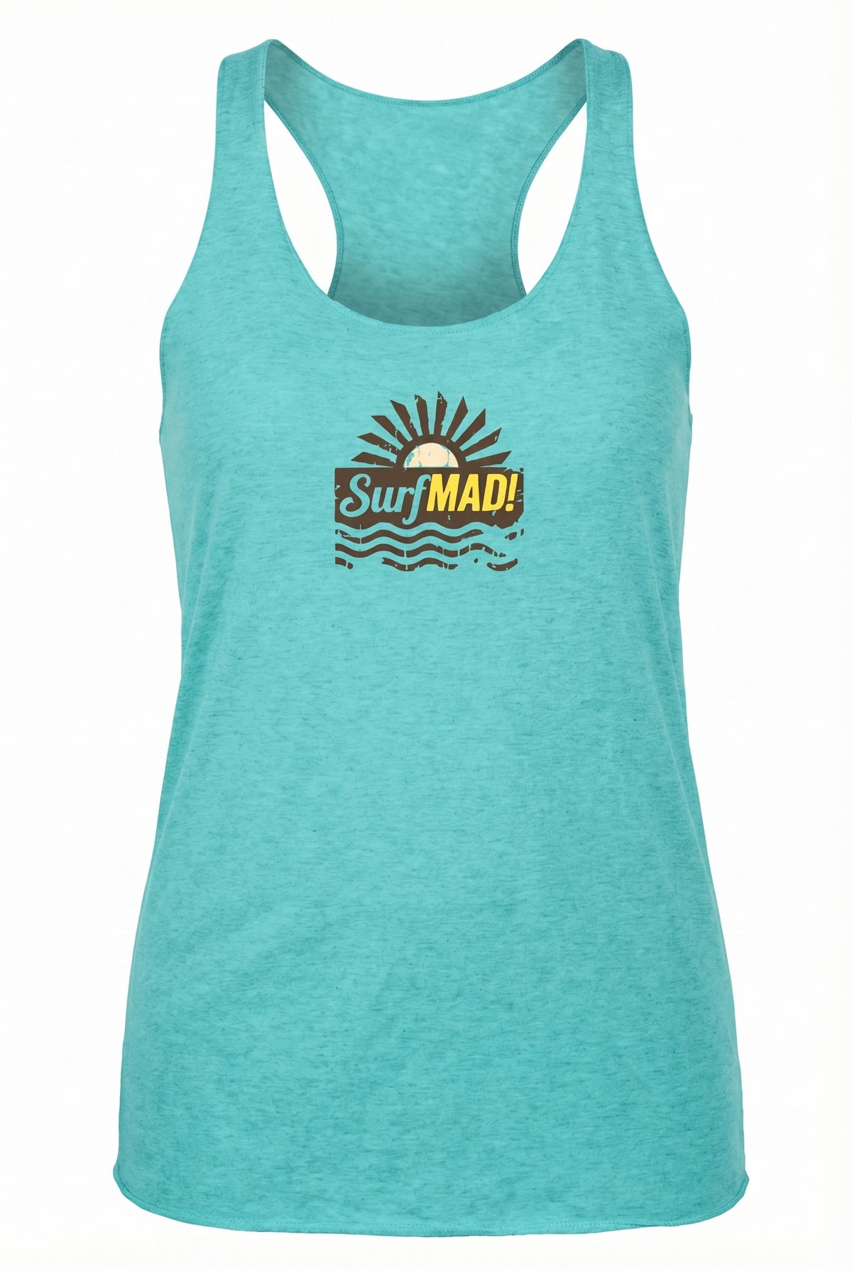 SurfMAD! Sun Racerback Tank - Women's (Speed Power Flow)