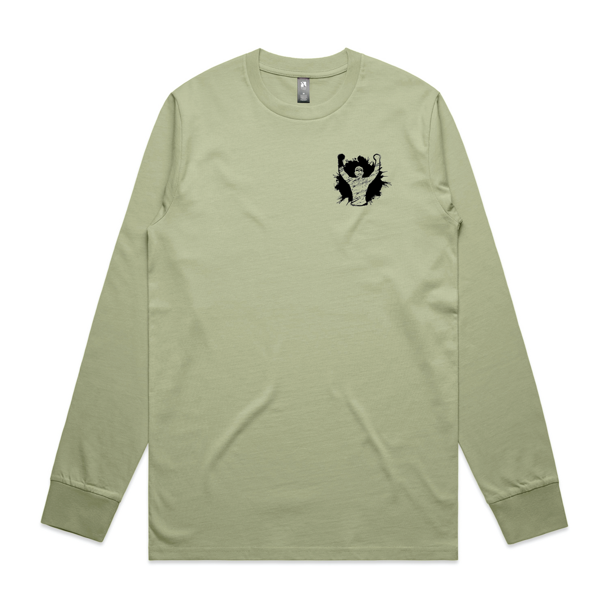 PlayMAD! with Small Athlete Logo Long-Sleeve T