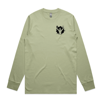 PlayMAD! with Small Athlete Logo Long-Sleeve T