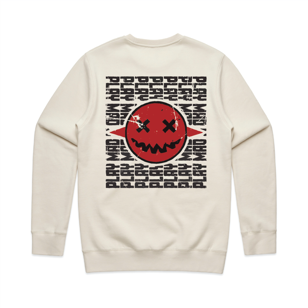 PlayMAD! Vintage Repeater Crew Sweatshirt