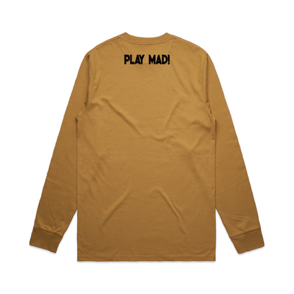 PlayMAD! with Small Athlete Logo Long-Sleeve T